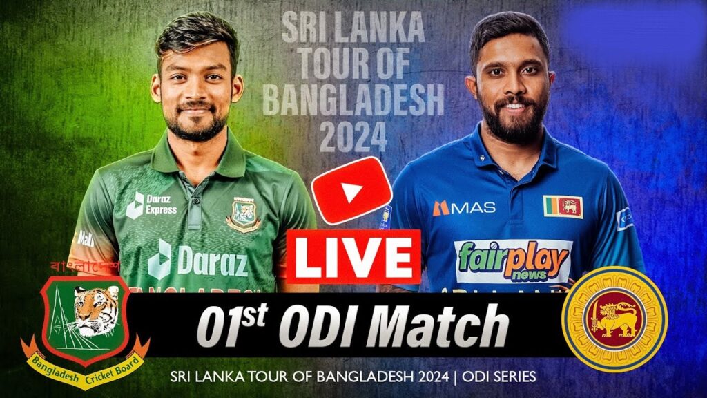 01st ODI – Sri Lanka Tour of Bangladesh 2024